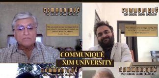 COMMUNIQUÉ xim university