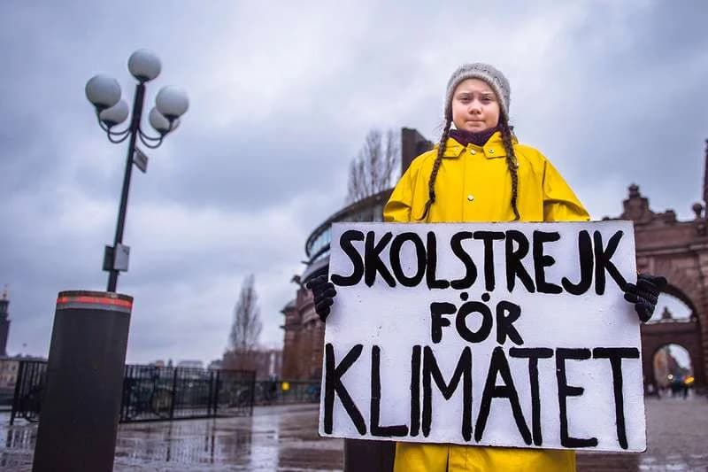 Greta Thunberg encourages the world afte
