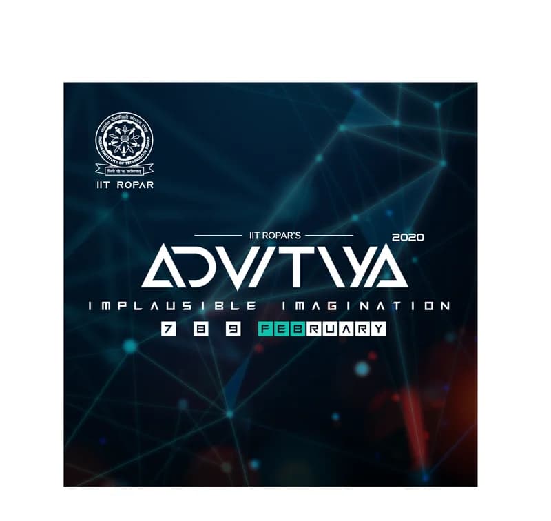 Advitya 2020, The Annual TechFest Of IIT