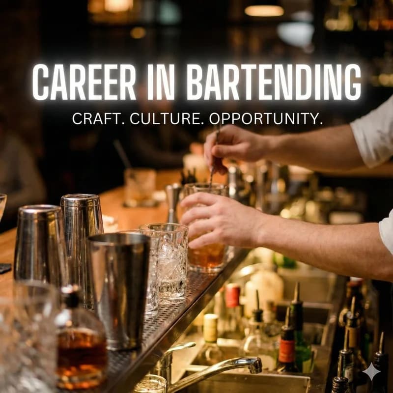 Career in Bartending: Salary, Scope &amp