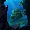 Underwater castle