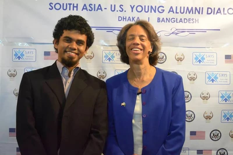 Bangladeshi youth Rakibul Hasan is annou