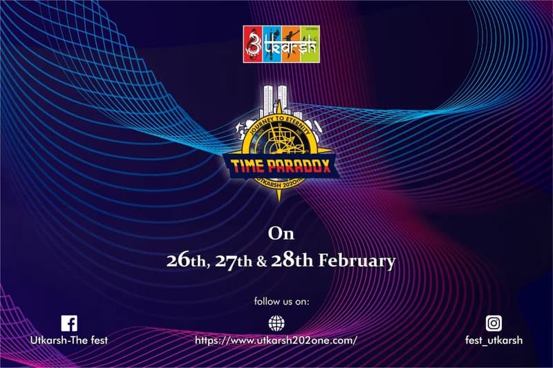 Utkarsh 2021 – Intercollegiate Fest Of S