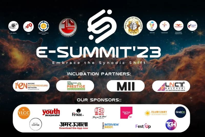 E-CELL SGSITS Presents E-Summit’23- RE-W