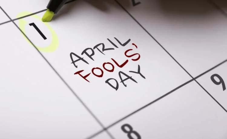 How did April Fools’ Day come to b