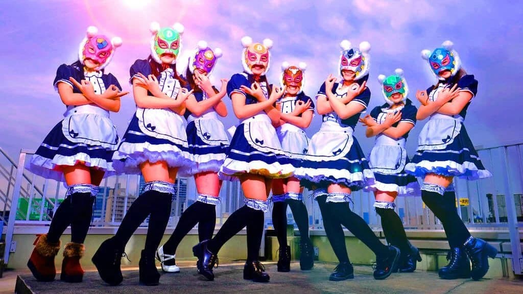 Japanese Pop Group Sings & Dances C