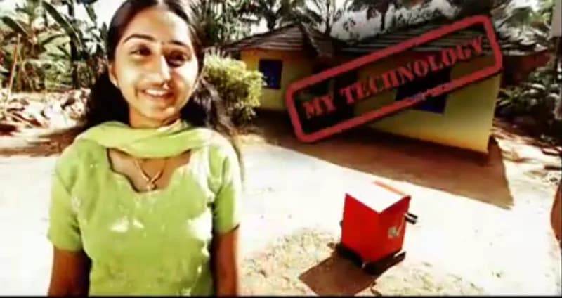 Remya invents a washing-cum-exercise mac