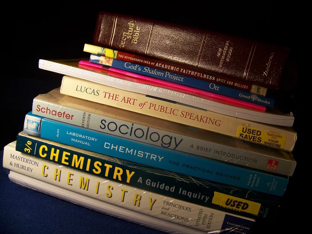 Textbooks: ‘The student’s bible’. Really