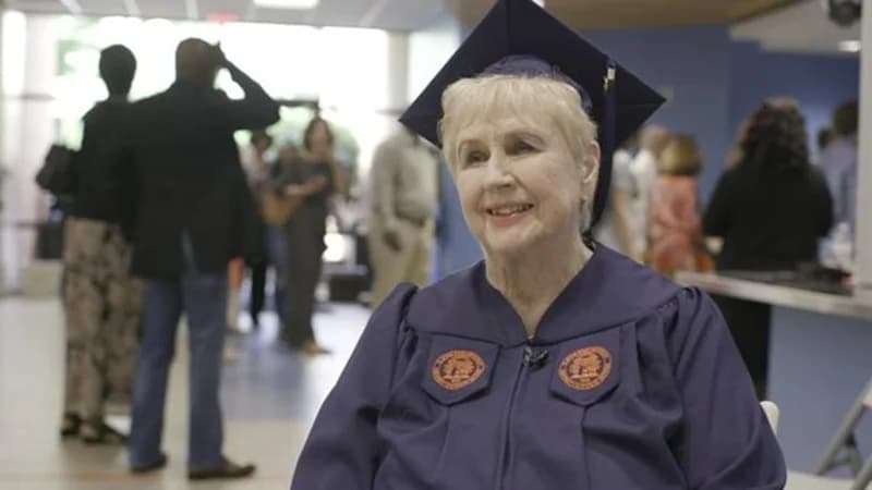 80-Year-Old Finally Earns Degree Decades