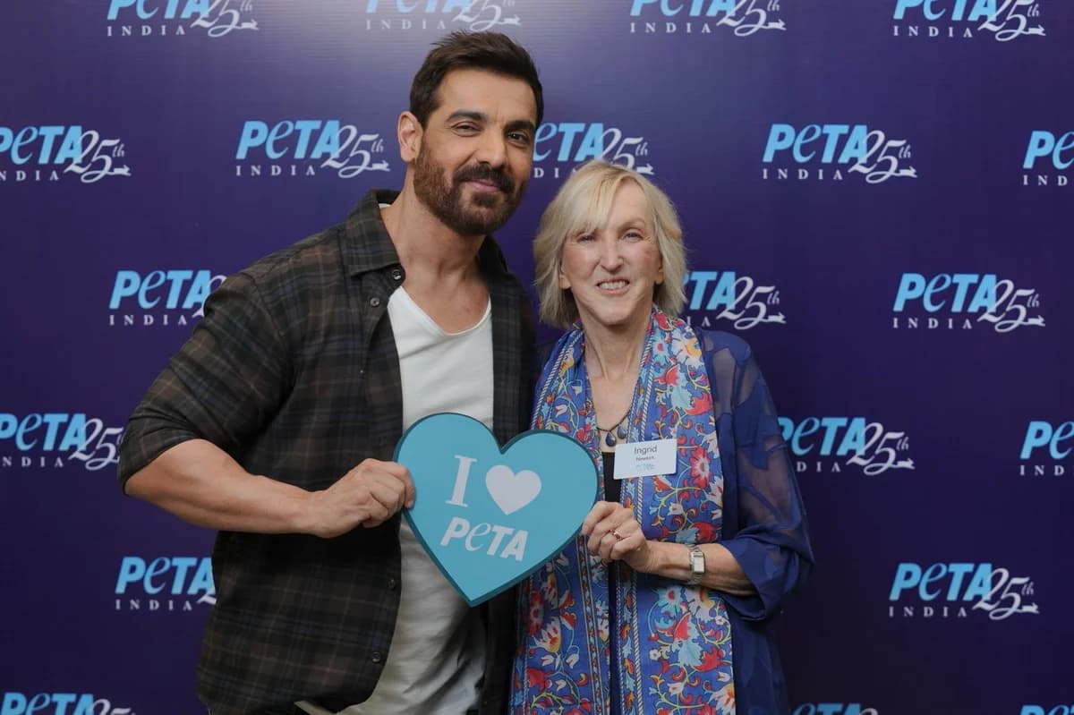 John Abraham Named First Honorary Director of PETA India at 25th Anniversary Celebration 