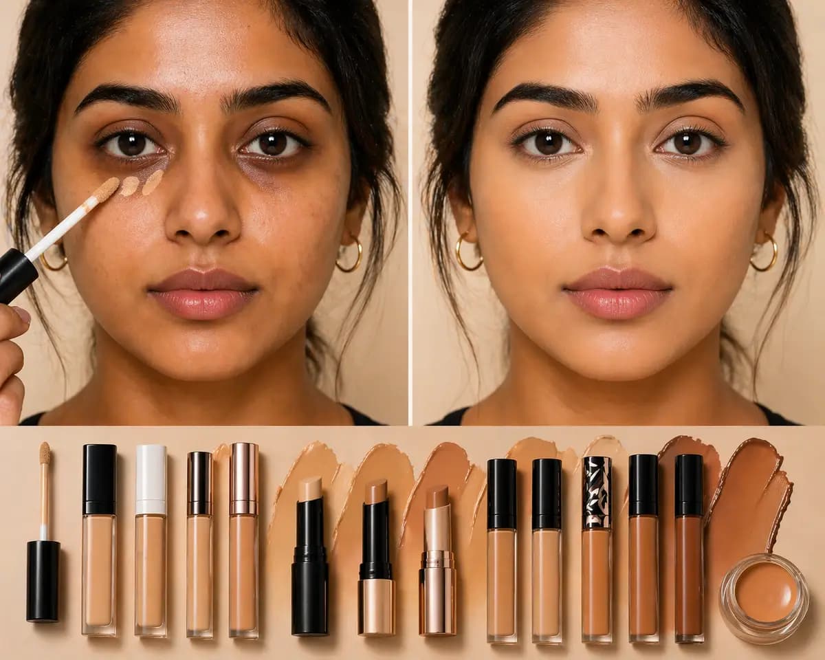 Concealer Types That Work Best for Indian Skin