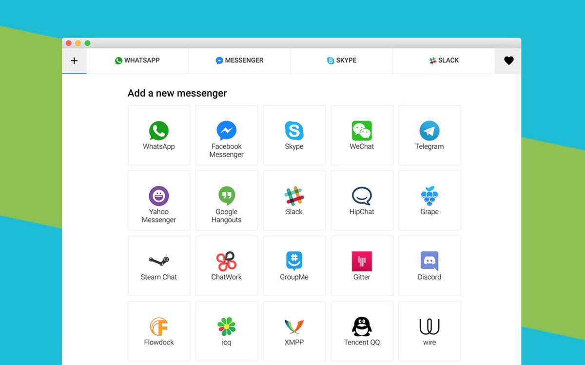 App operates 29 chat services together