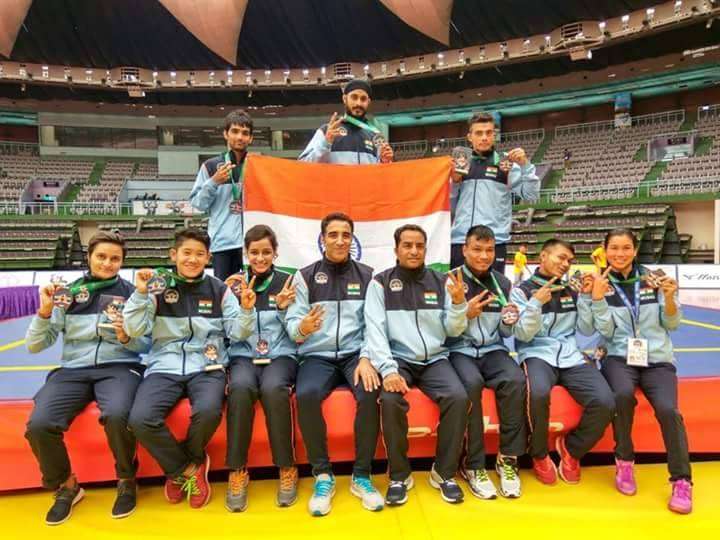 India wins 9 medals at the Asian Wushu championship