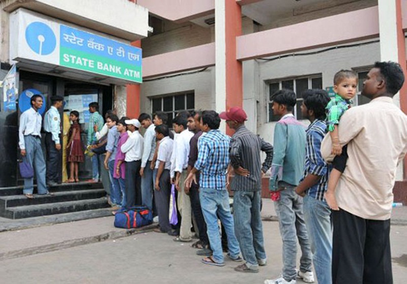Delhi-based start-up provide helpers to stand in the bank and ATM