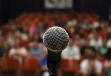 Stage fright - public speaking