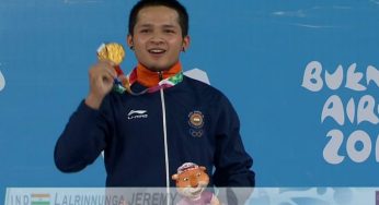 Jeremy Lalrinnunga Brings Home India’s First Ever Gold Medal At The Youth Olympics