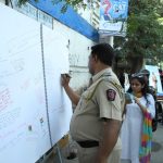 Citizens of Mumbai write in the Tallest Book of India by Youva from Navneet Education Limited