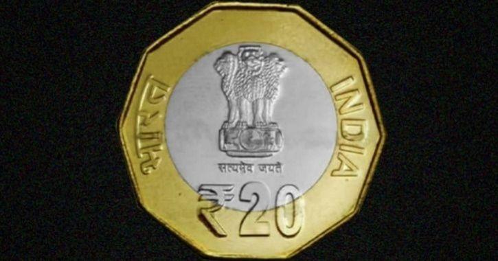 20 rupee coin