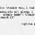 sylvia plath quote