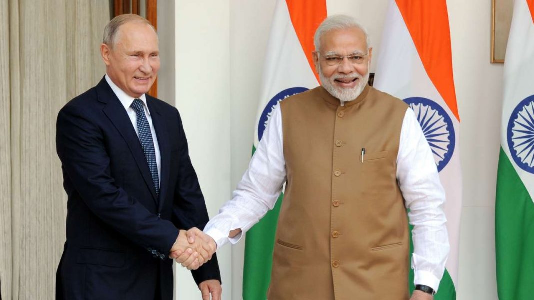 Indian PM Receives the Highest Civilian Award From Russia