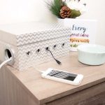 shoe box charging station pinterest
