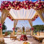 wedding mandap taiyaari shuru