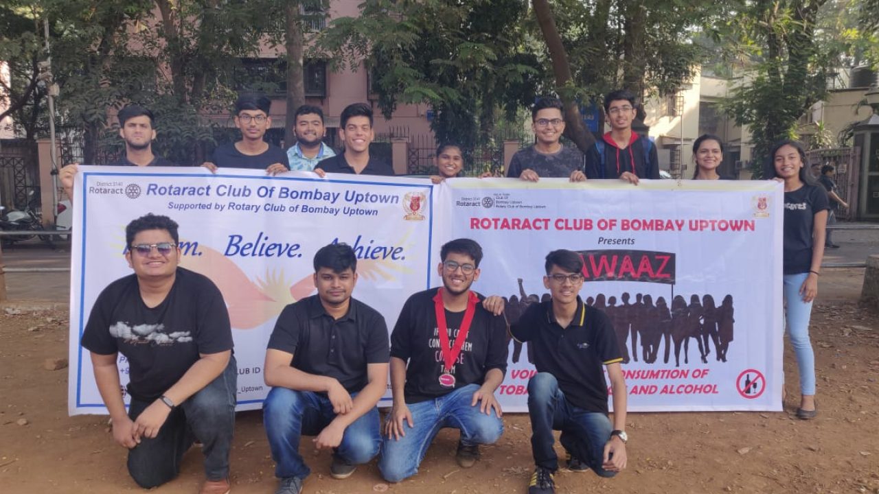 Rotaract Club Conducts Rally Against Consumption Of Tobacco & Alcohol