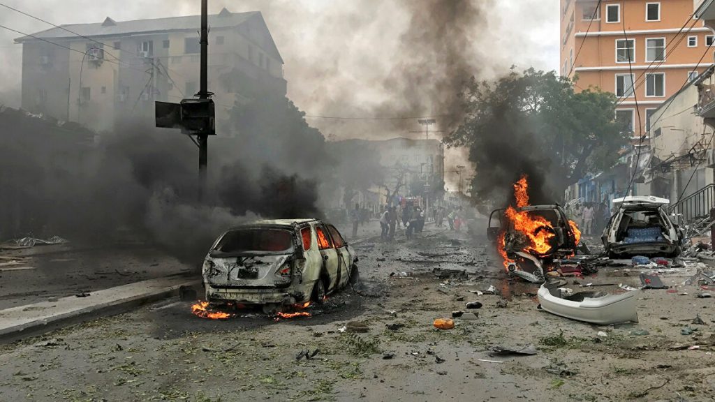 suicide bomb attack in Somalia
