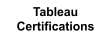 Tableau Certification