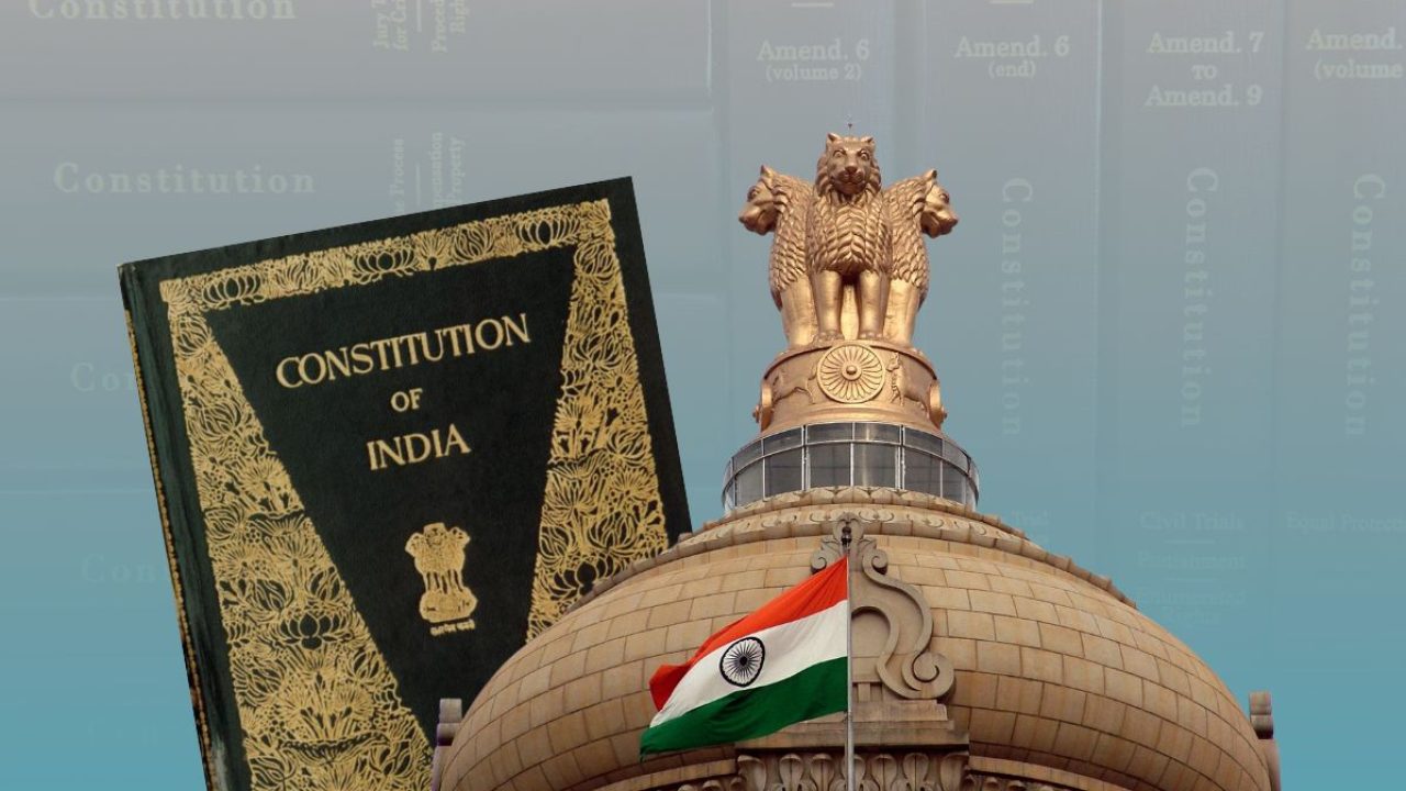 Constitution Of India and Ashok stambh