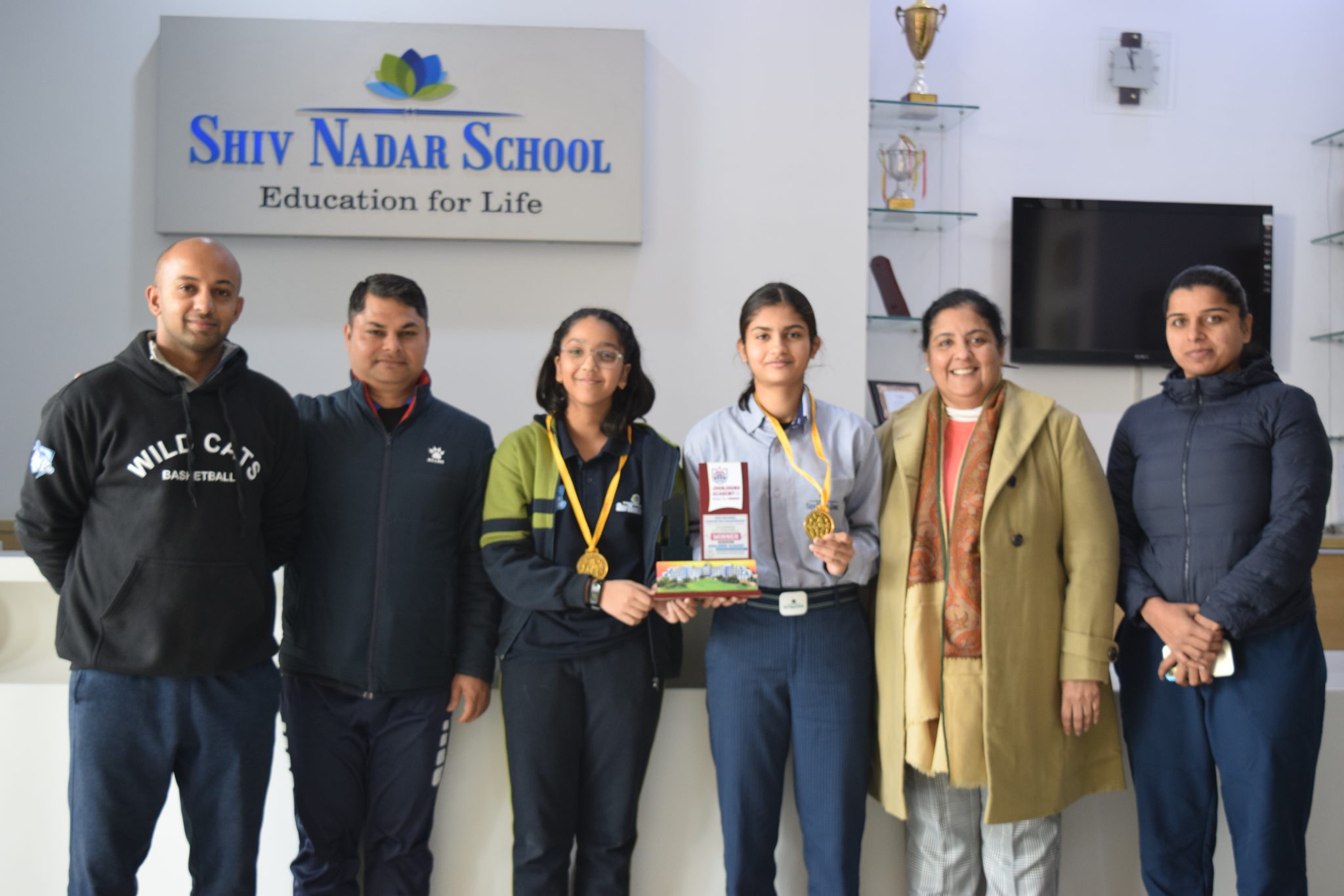 SNS's Girls U14 Team Wins CBSE National Badminton Championship