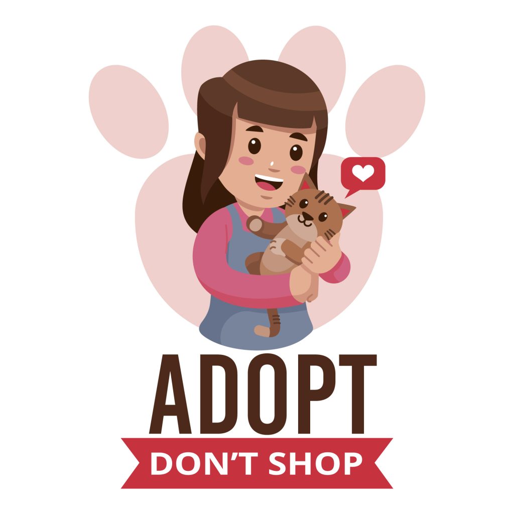 Adopt, don't shop